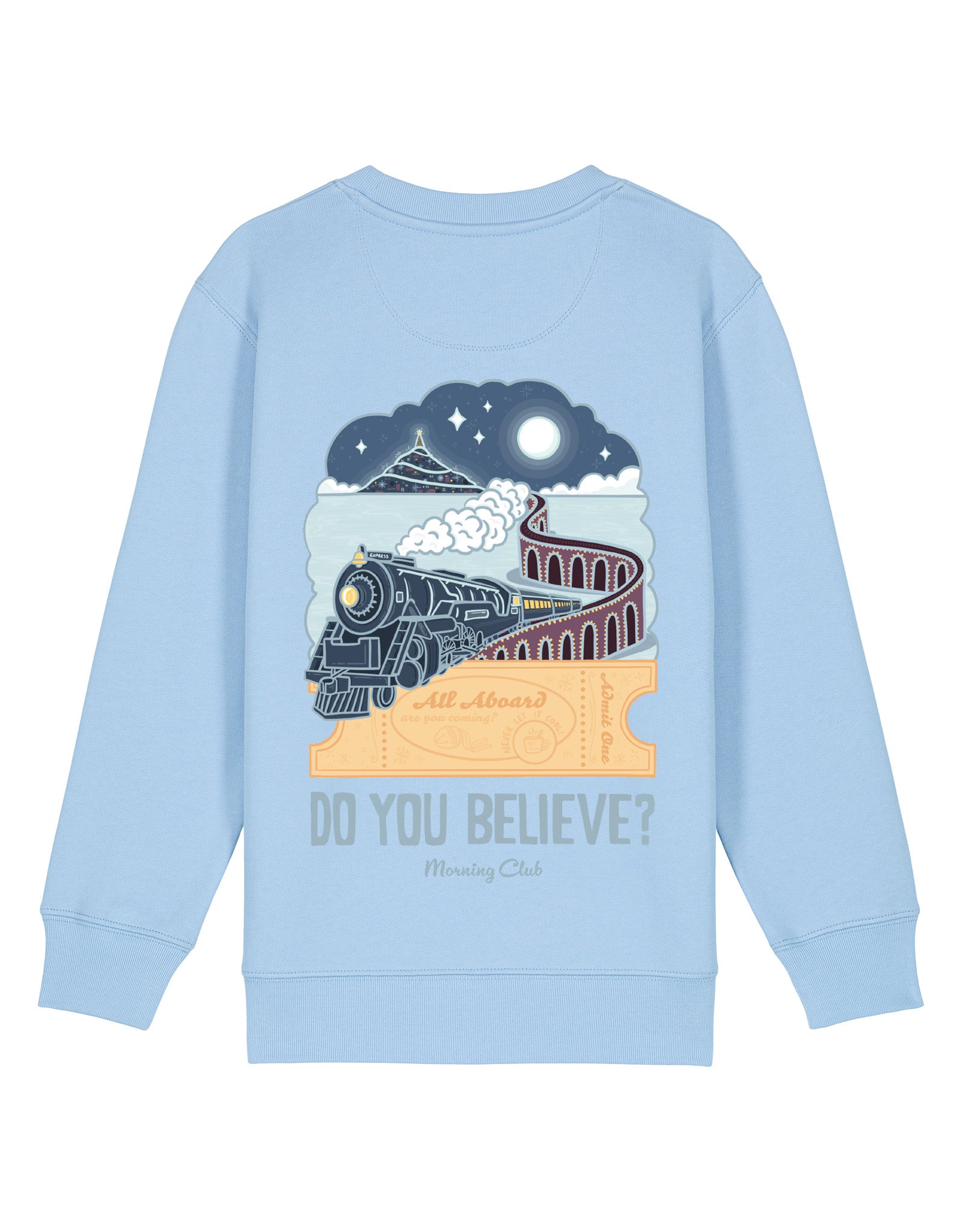 Polar Train Organic Cotton Childrens Sweatshirt