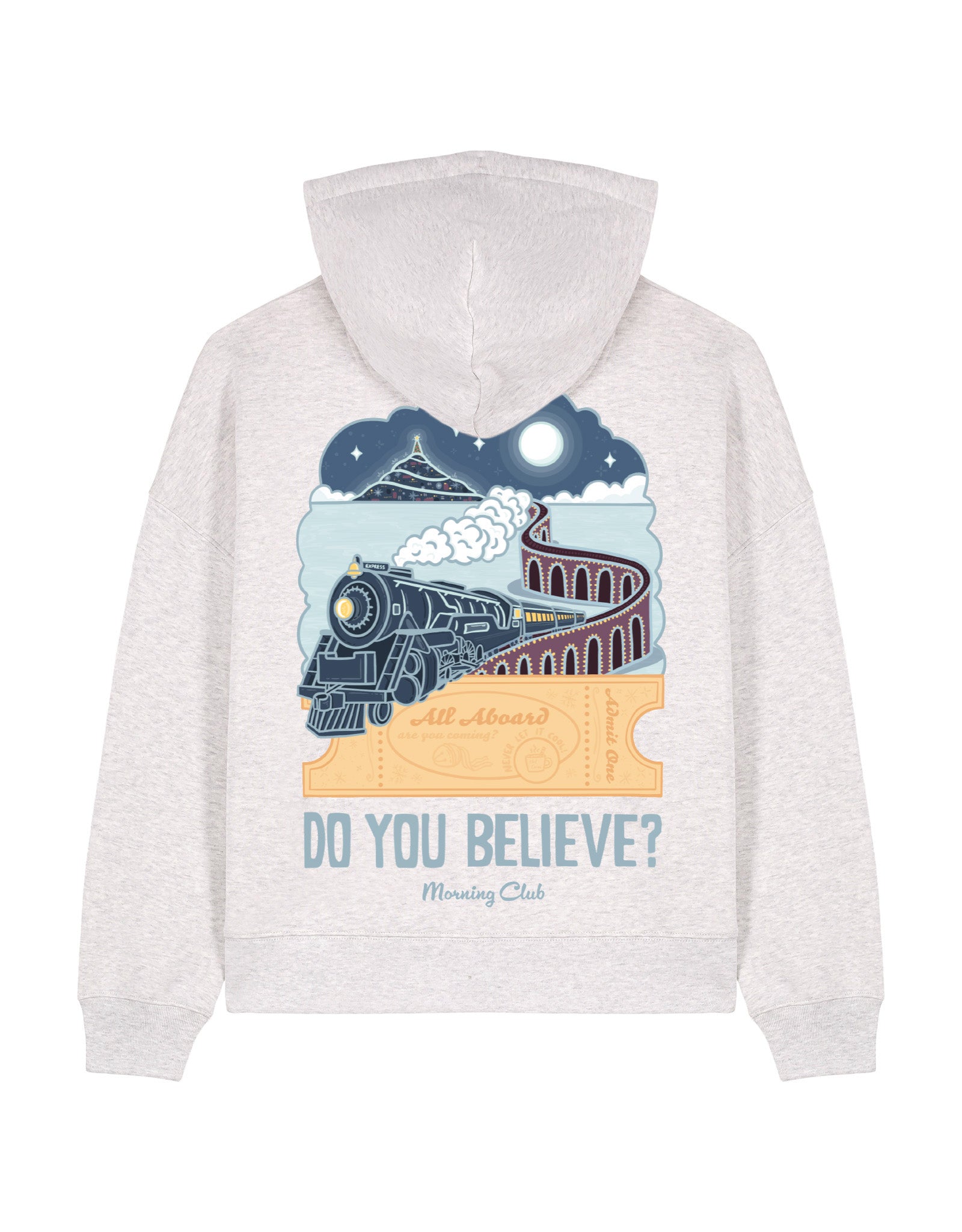 Polar Train Boxy Organic Cotton Hoodie