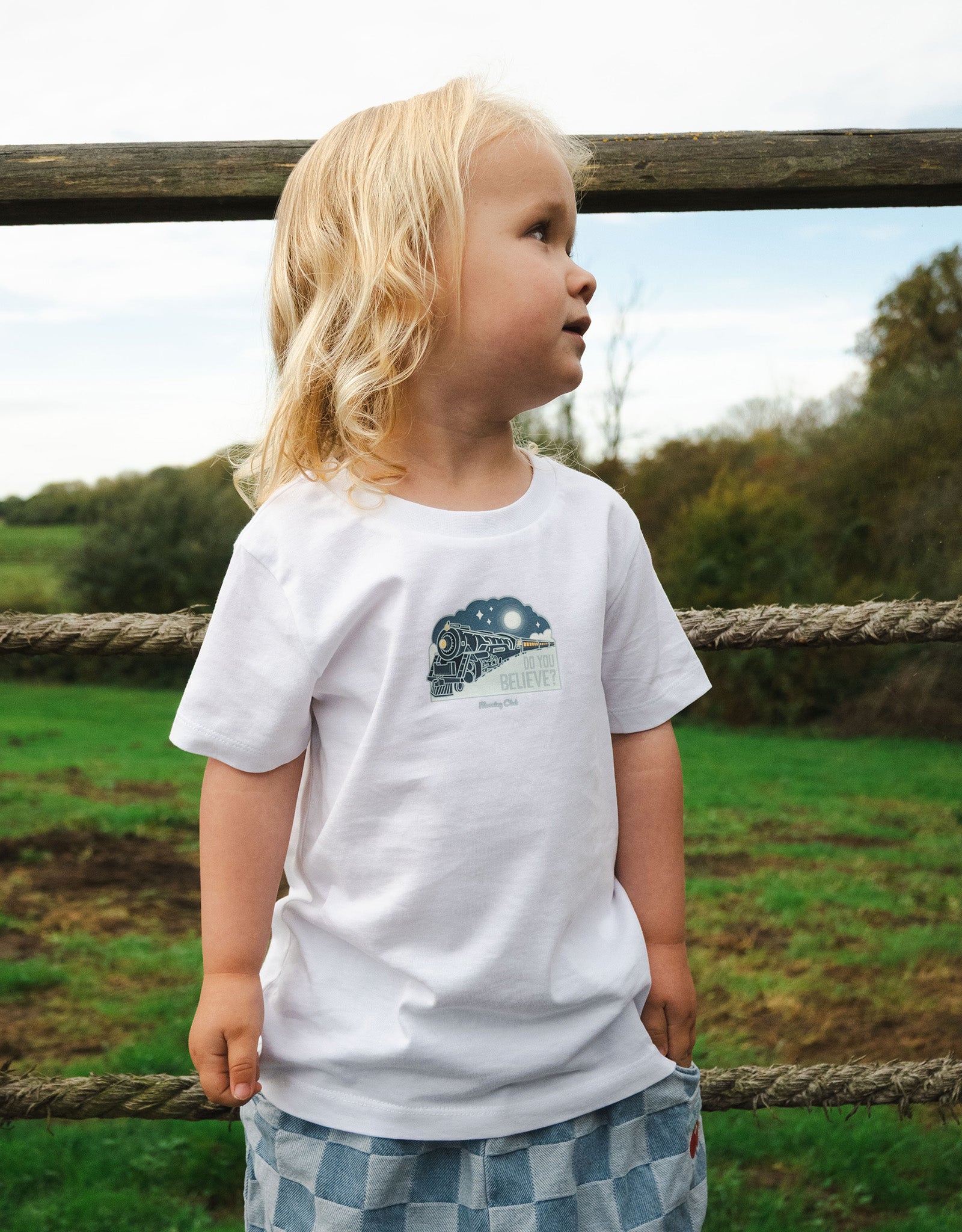 Polar Train Organic Cotton Childrens T-Shirt
