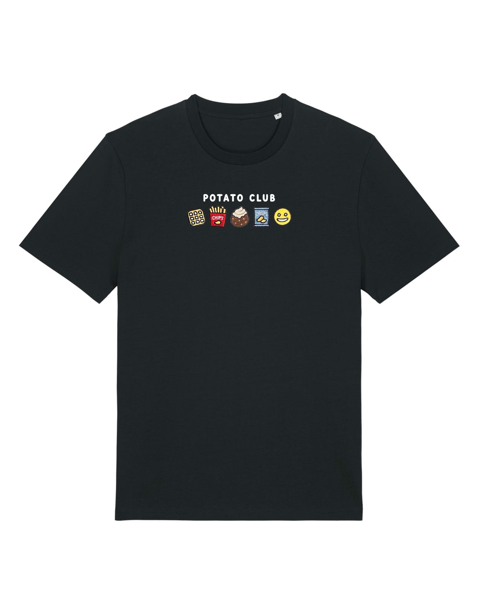 Potato Club Embroidered Organic Cotton T-Shirt