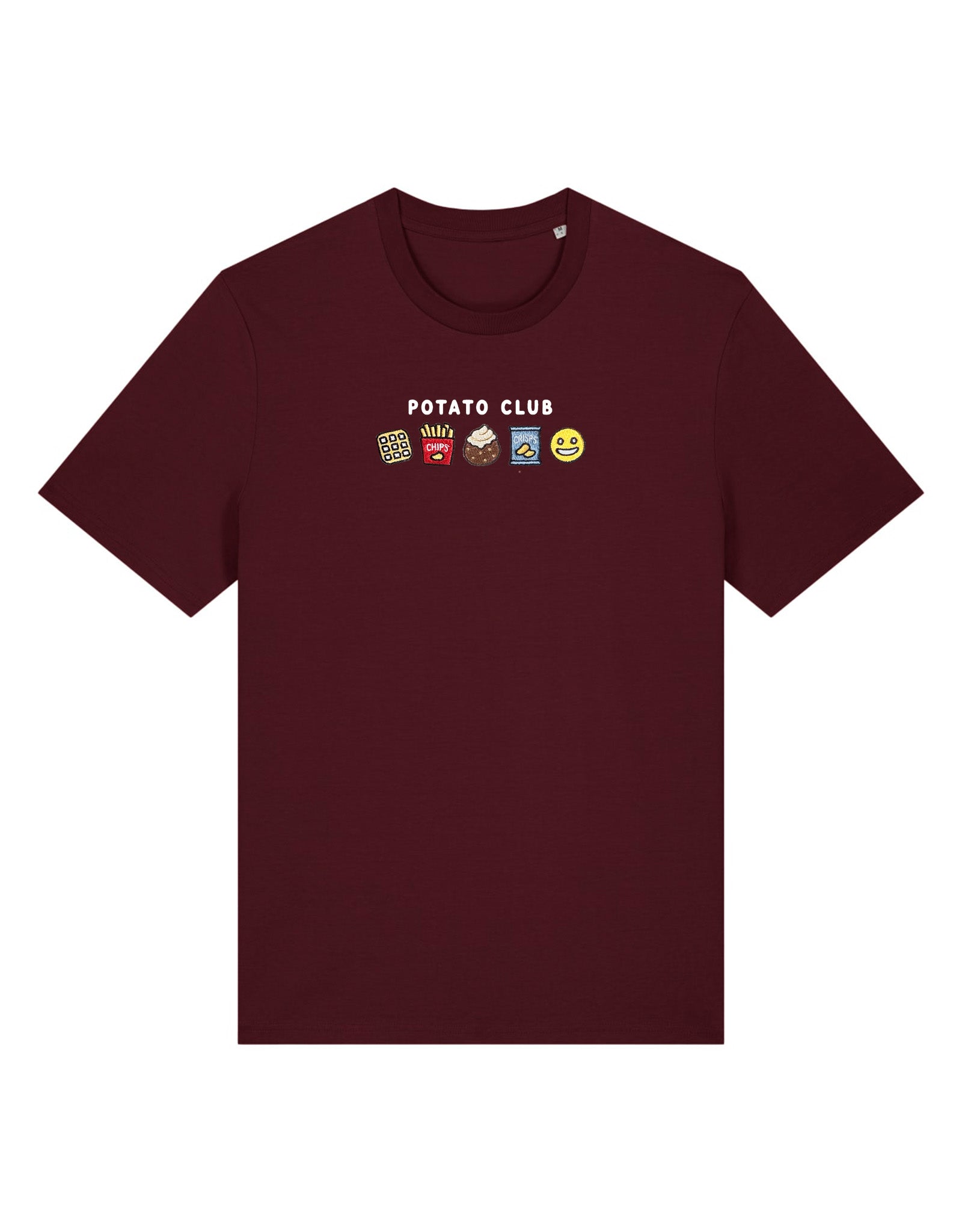 Potato Club Embroidered Organic Cotton T-Shirt