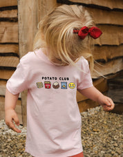 Potato Club Embroidered Organic Cotton Childrens T-Shirt