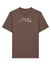 Potato Club Embroidered Organic Cotton T-Shirt