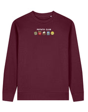 Potato Club Embroidered Organic Cotton Sweatshirt