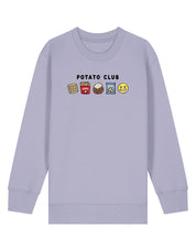 Potato Club Embroidered Organic Cotton Childrens Sweatshirt