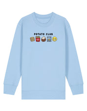 Potato Club Embroidered Organic Cotton Childrens Sweatshirt