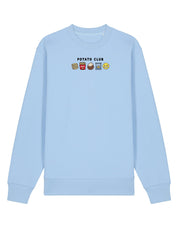 Potato Club Embroidered Organic Cotton Sweatshirt