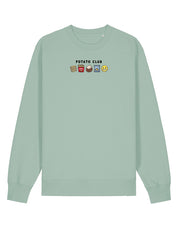 Potato Club Embroidered Organic Cotton Sweatshirt