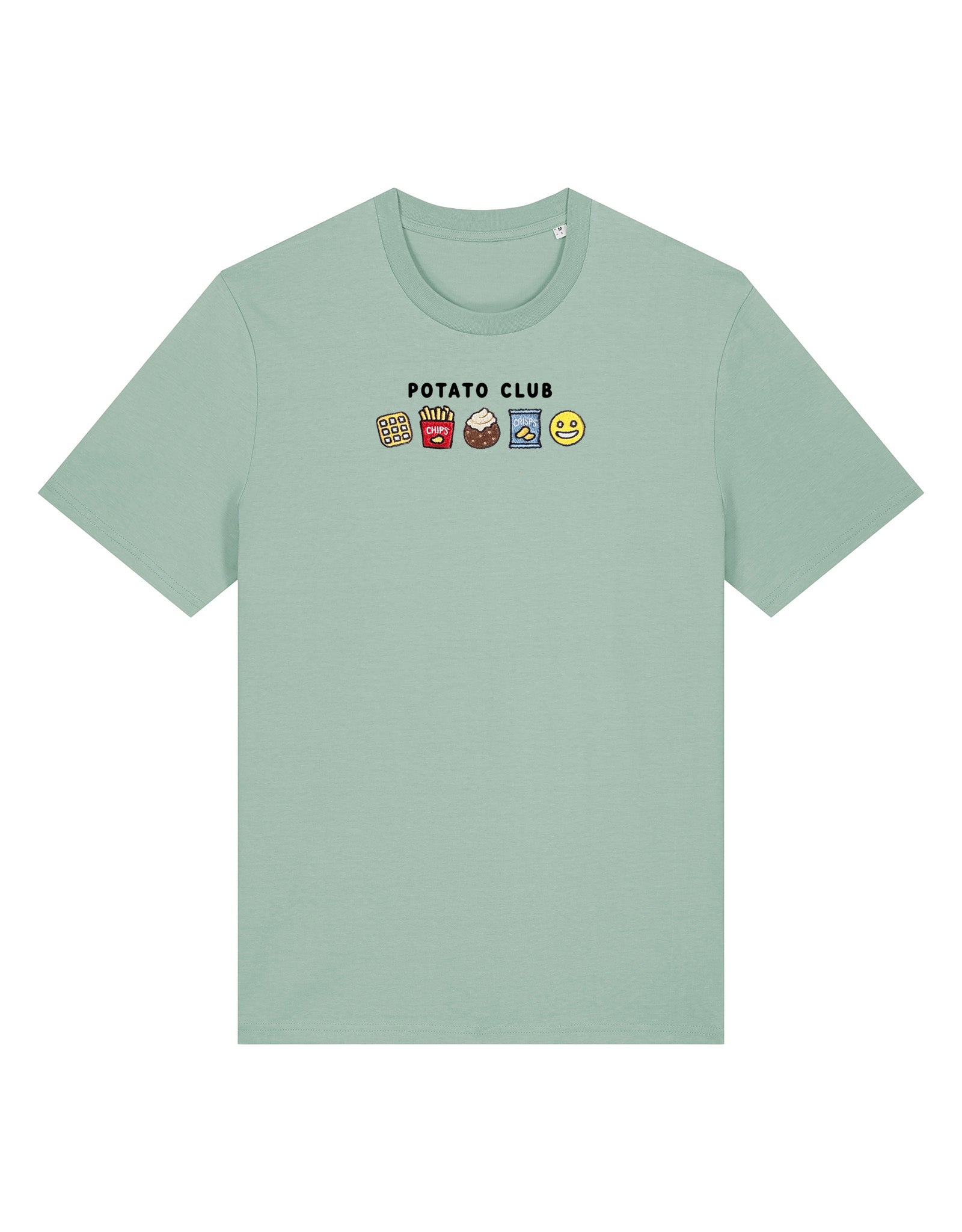Potato Club Embroidered Organic Cotton T-Shirt
