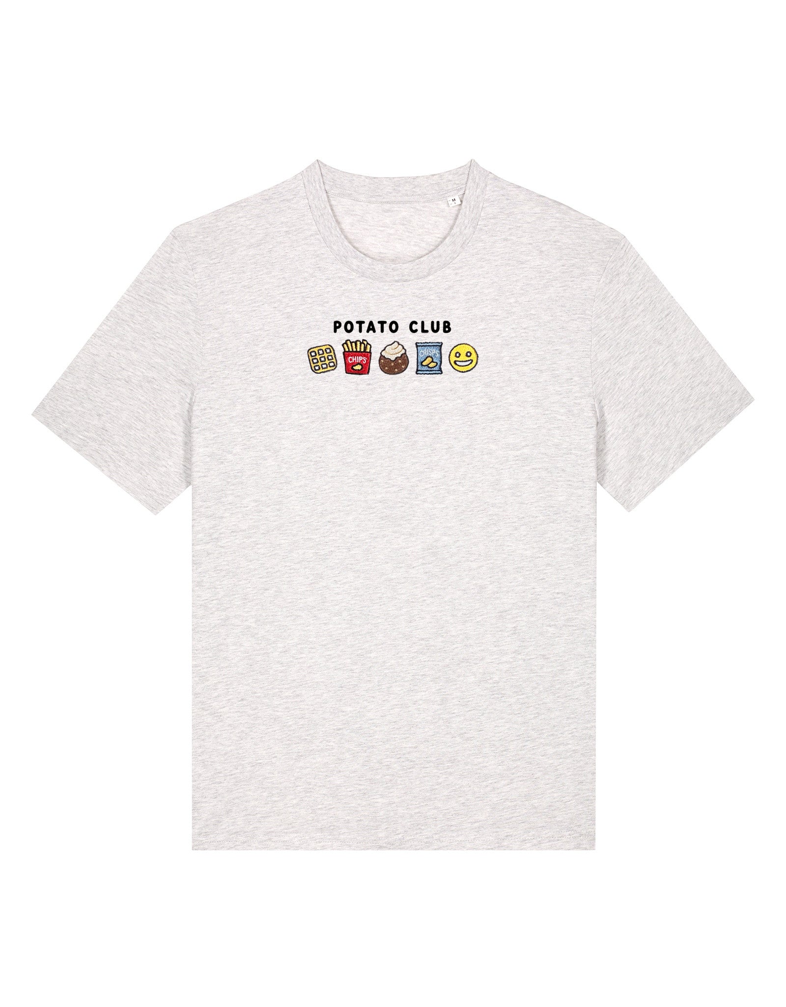 Potato Club Embroidered Organic Cotton T-Shirt