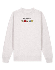 Potato Club Embroidered Organic Cotton Sweatshirt