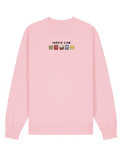 Potato Club Embroidered Organic Cotton Sweatshirt
