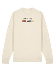 Potato Club Embroidered Organic Cotton Sweatshirt