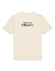 Potato Club Embroidered Organic Cotton T-Shirt