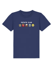 Potato Club Embroidered Organic Cotton Childrens T-Shirt