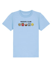 Potato Club Embroidered Organic Cotton Childrens T-Shirt