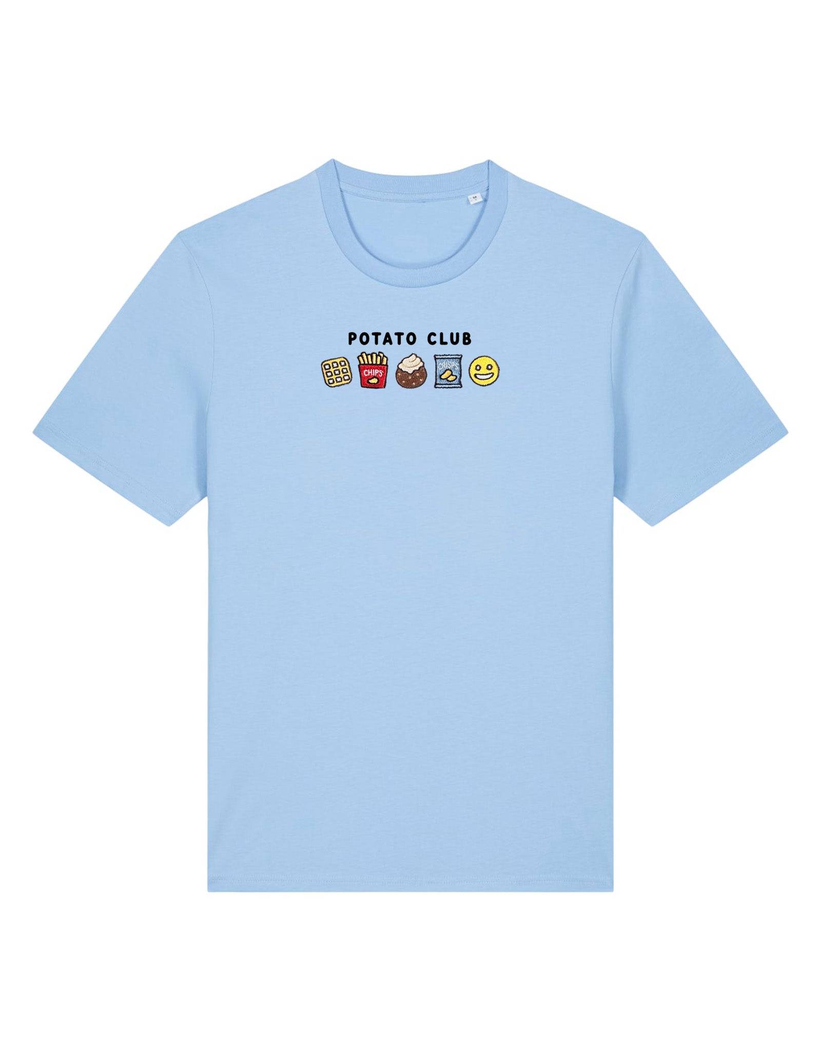 Potato Club Embroidered Organic Cotton T-Shirt