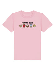 Potato Club Embroidered Organic Cotton Childrens T-Shirt