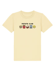 Potato Club Embroidered Organic Cotton Childrens T-Shirt