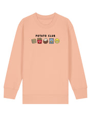 Potato Club Embroidered Organic Cotton Childrens Sweatshirt