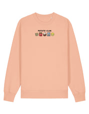 Potato Club Embroidered Organic Cotton Sweatshirt