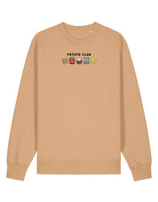 Potato Club Embroidered Organic Cotton Sweatshirt