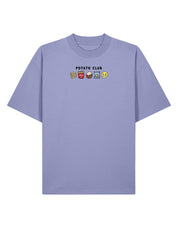 Potato Club Embroidered Oversized Organic Cotton Tee