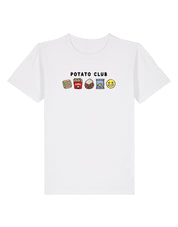 Potato Club Embroidered Organic Cotton Childrens T-Shirt