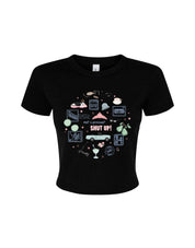 Princess Diaries Micro Rib Baby Tee