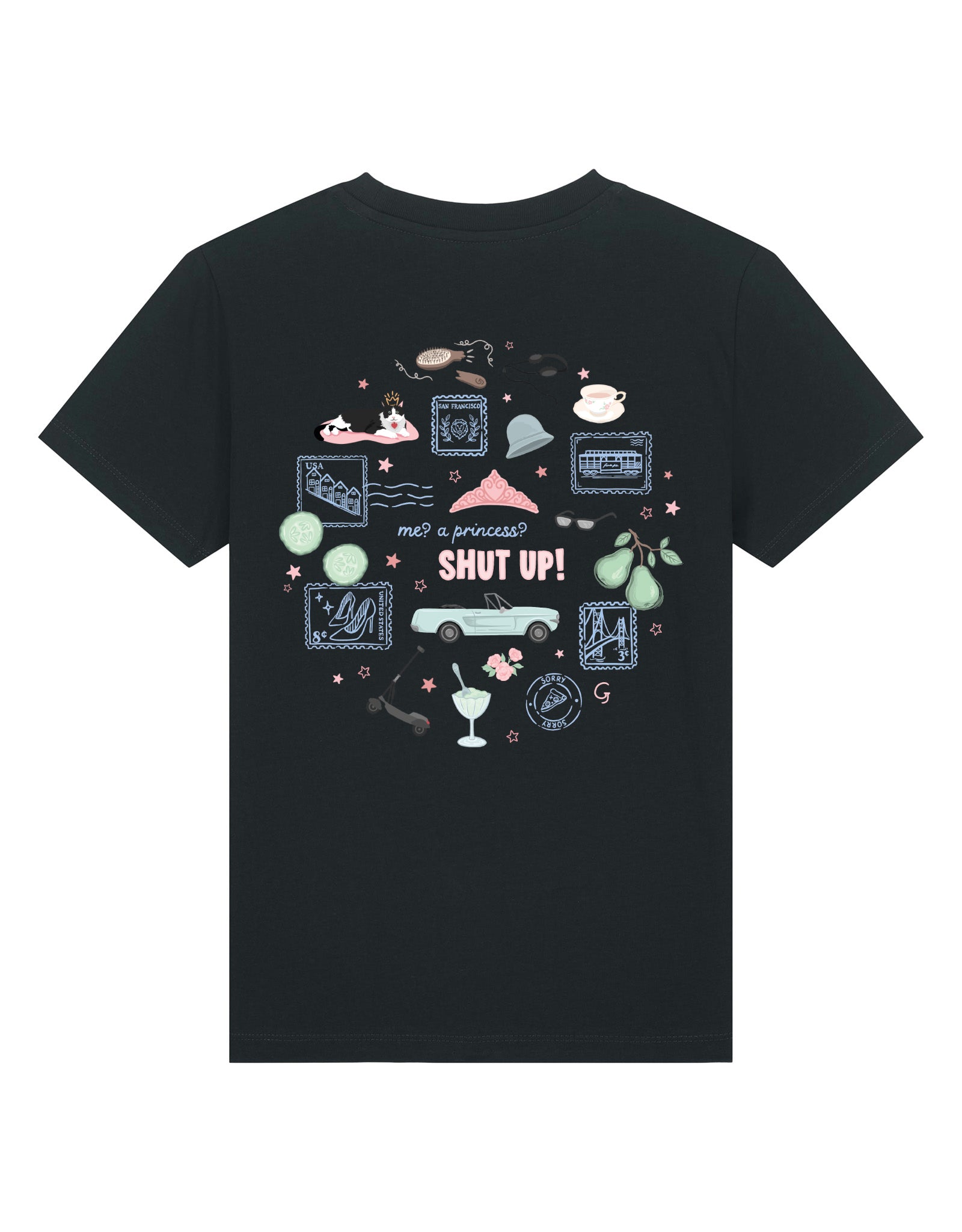 Princess Diaries Organic Cotton Childrens T-Shirt