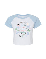 Princess Diaries Micro Rib Baby Tee
