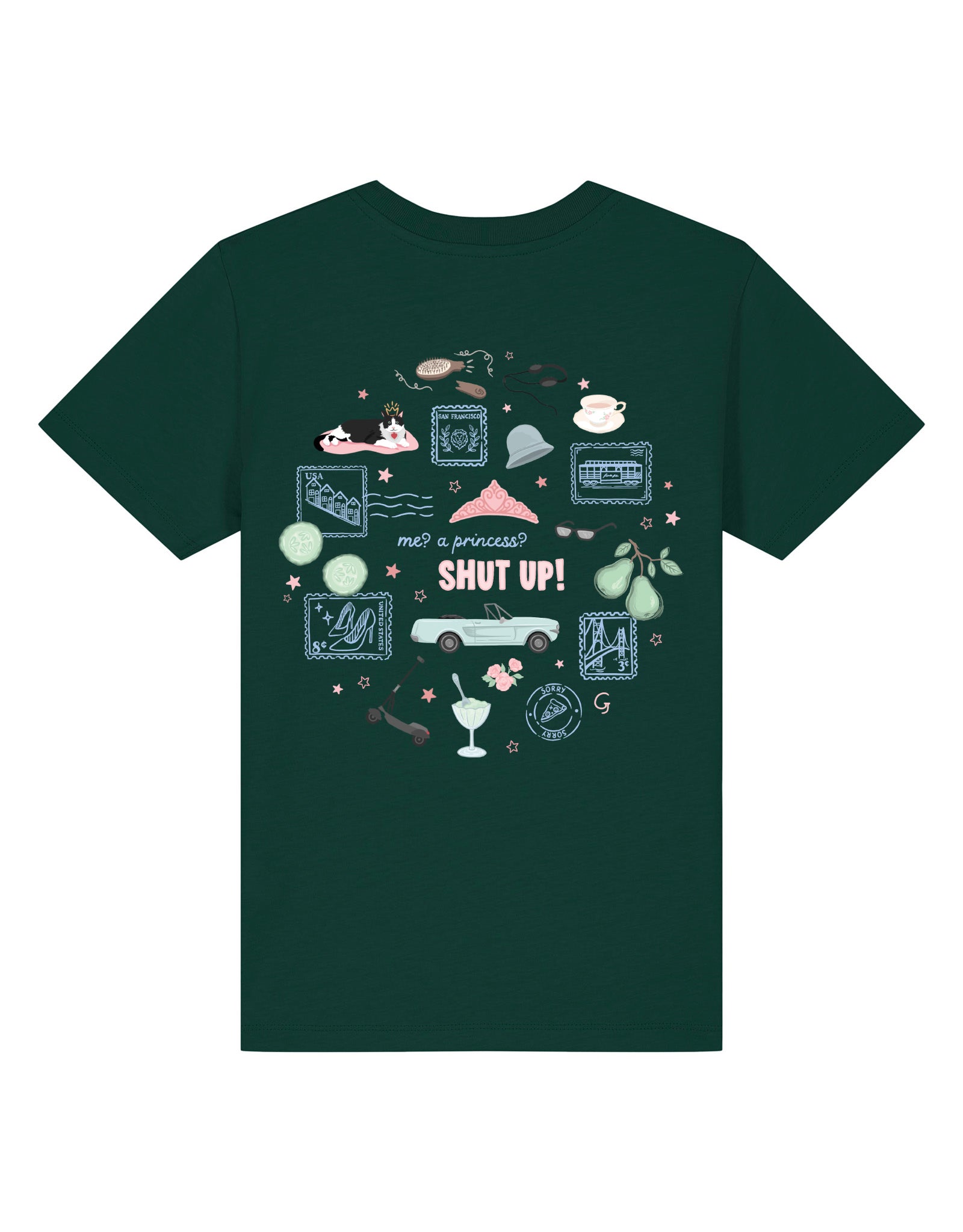 Princess Diaries Organic Cotton Childrens T-Shirt