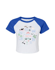 Princess Diaries Micro Rib Baby Tee