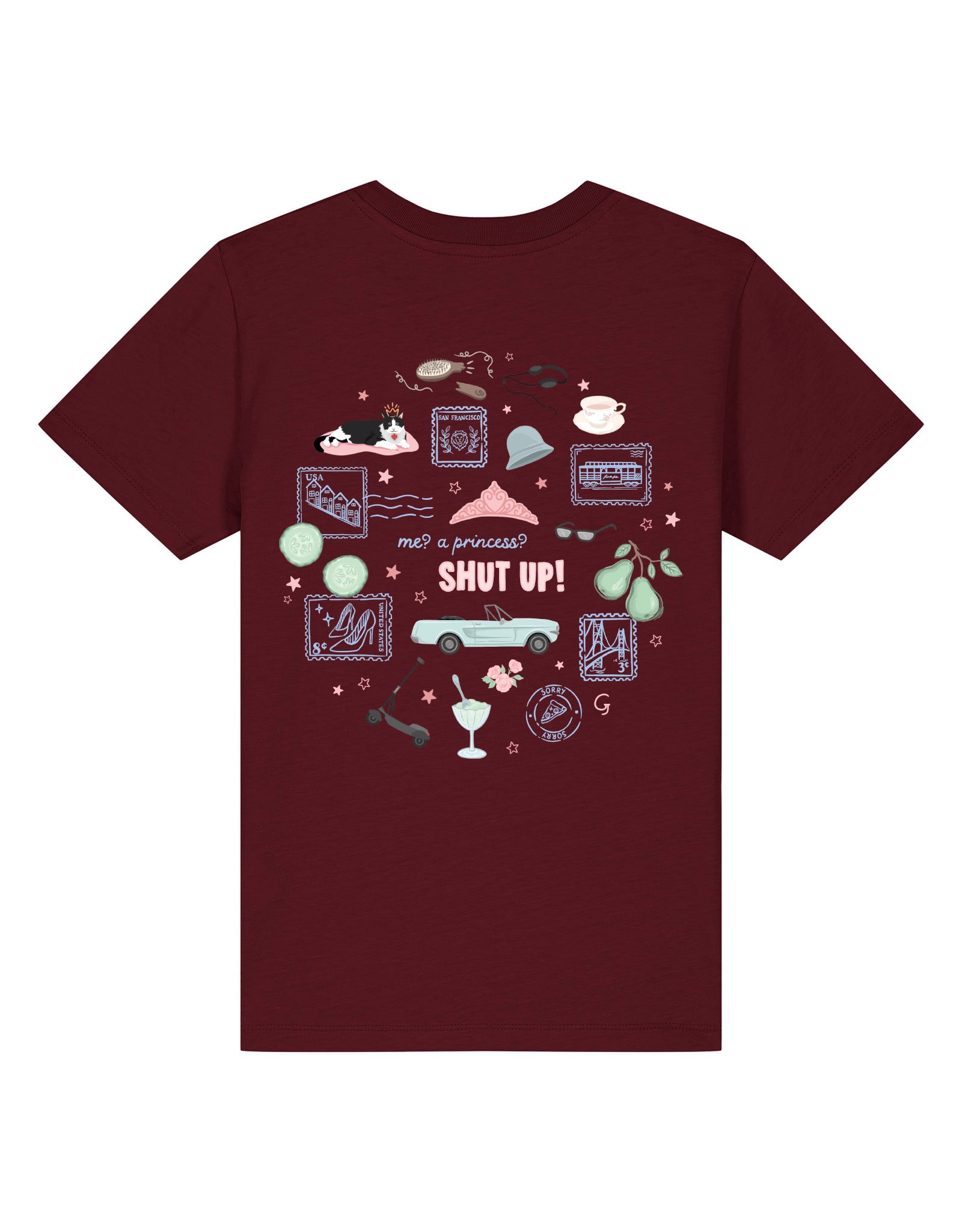 Princess Diaries Organic Cotton Childrens T-Shirt