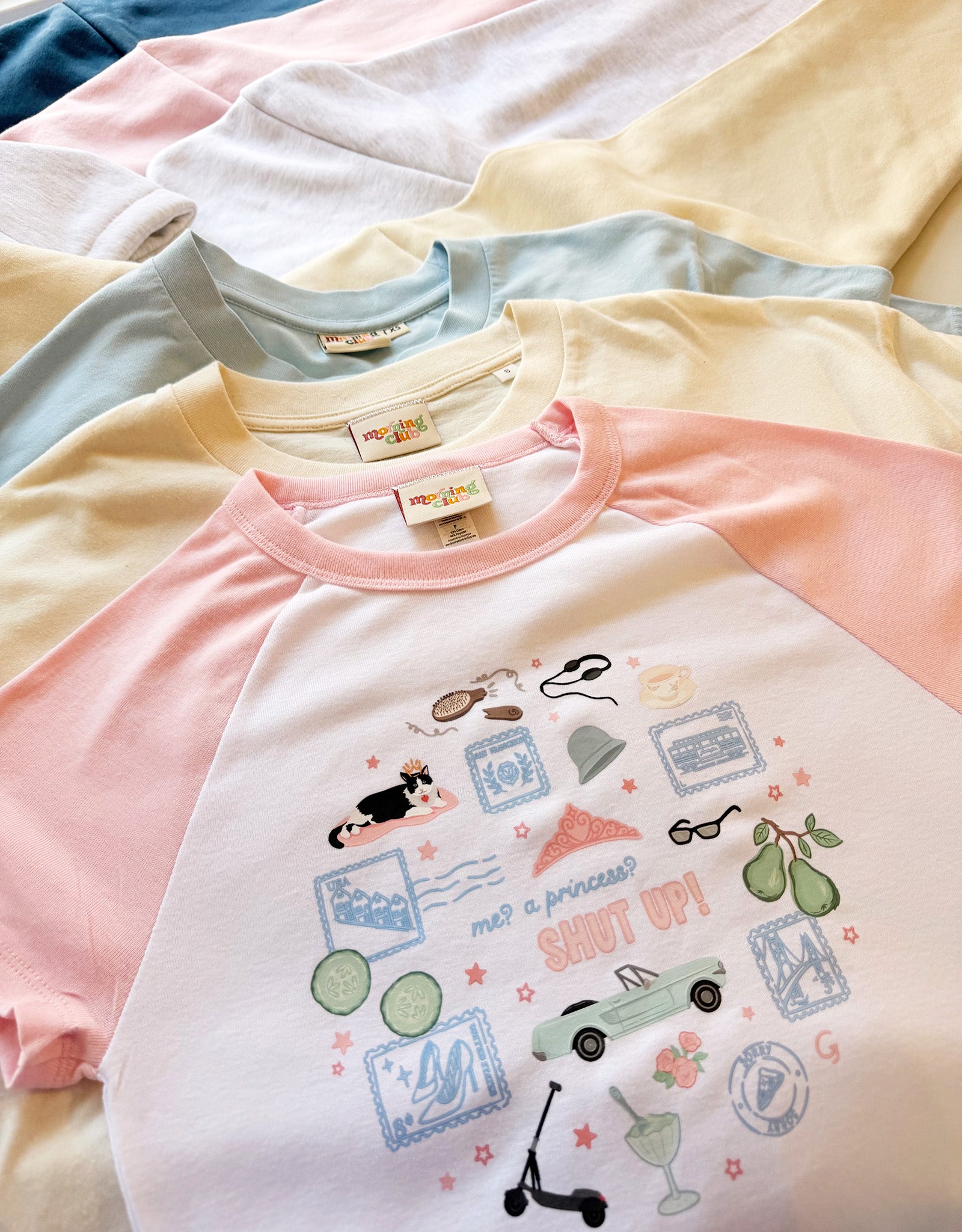 Princess Diaries Micro Rib Long Sleeved Tee