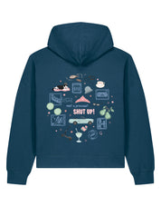 Princess Diaries Boxy Organic Cotton Hoodie