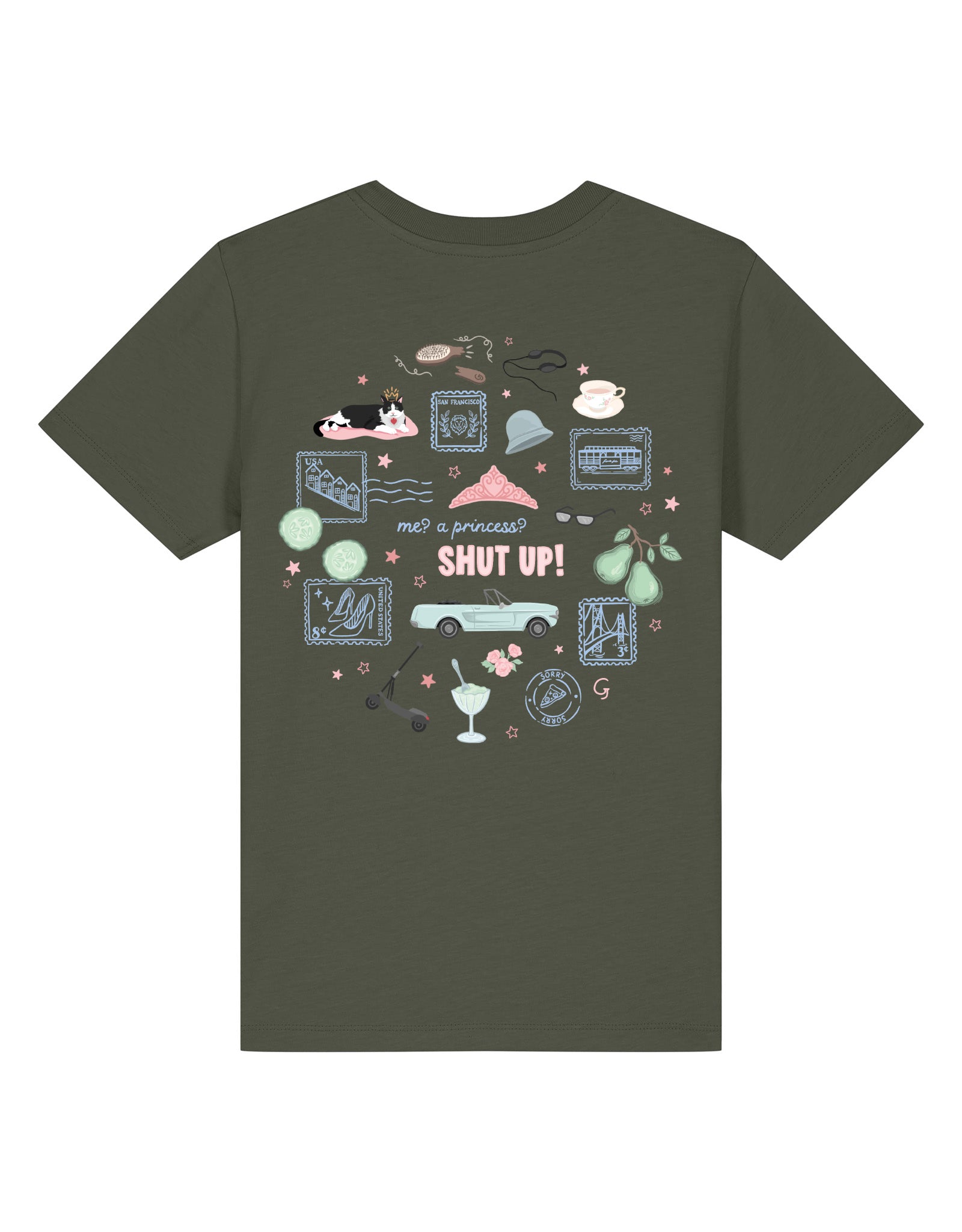 Princess Diaries Organic Cotton Childrens T-Shirt