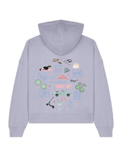 Princess Diaries Boxy Organic Cotton Hoodie