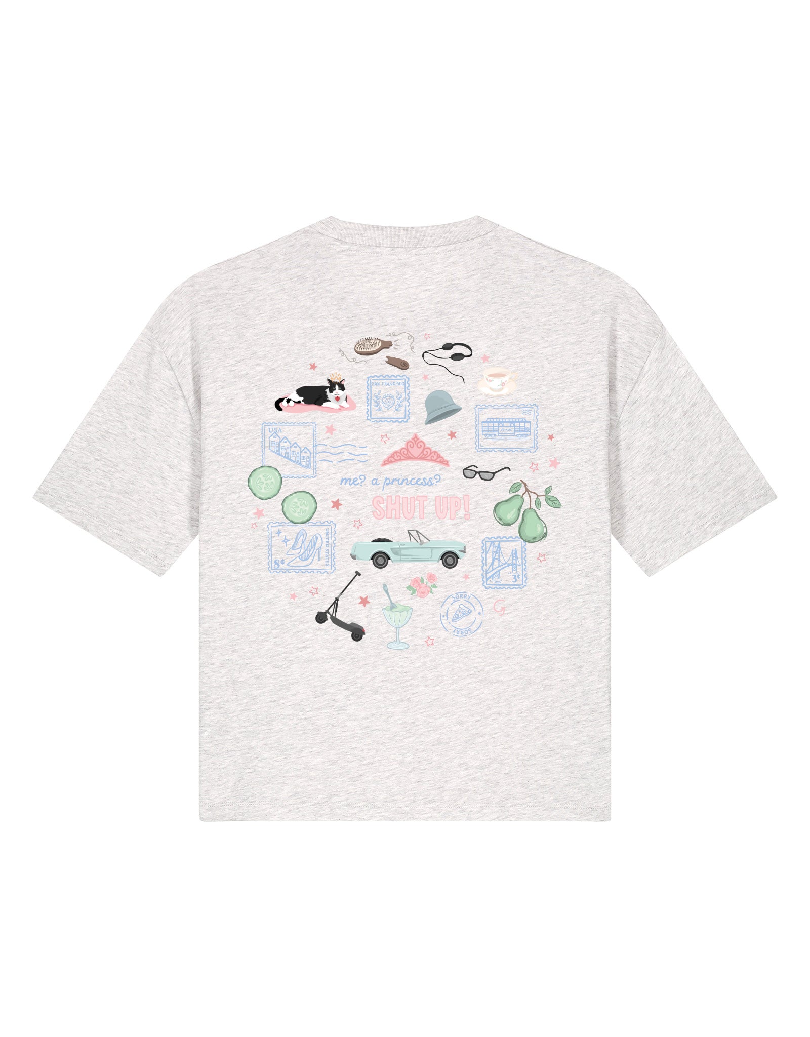 Princess Diaries Boxy Organic Cotton Tee