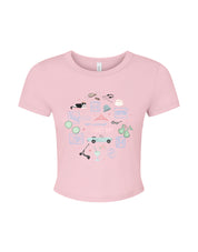Princess Diaries Micro Rib Baby Tee