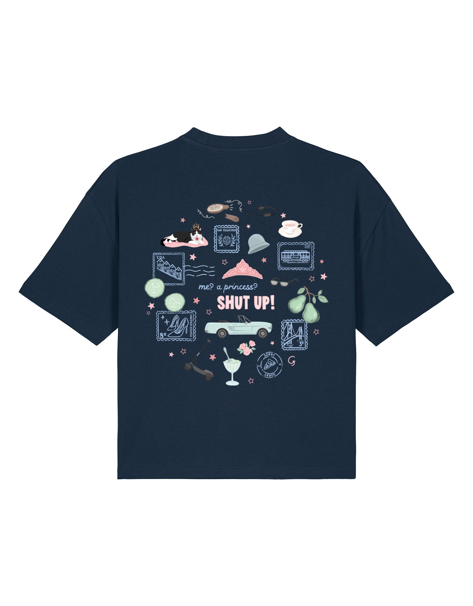 Princess Diaries Boxy Organic Cotton Tee