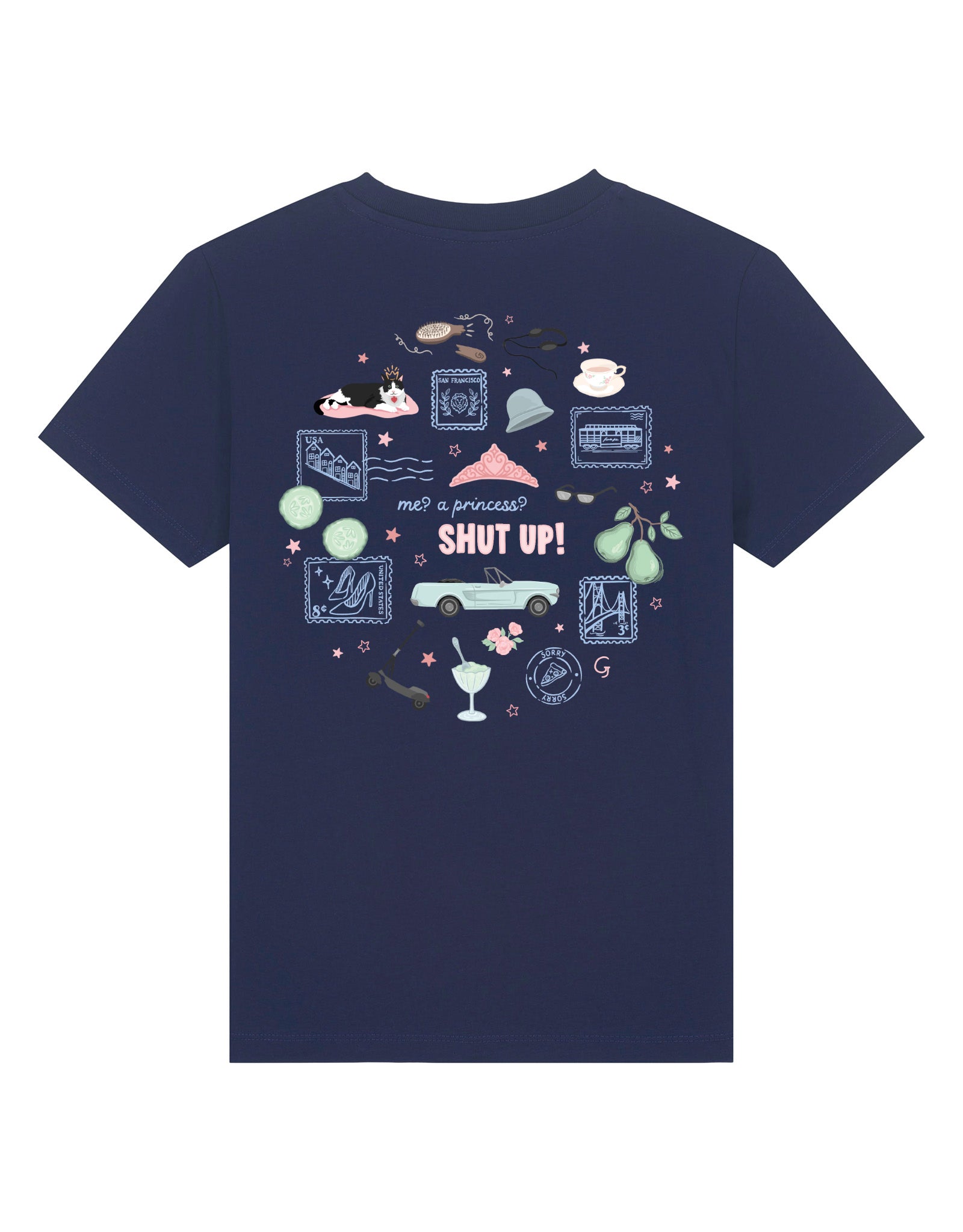 Princess Diaries Organic Cotton Childrens T-Shirt