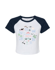 Princess Diaries Micro Rib Baby Tee