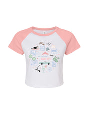 Princess Diaries Micro Rib Baby Tee