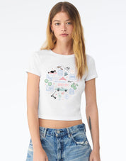 Princess Diaries Micro Rib Baby Tee