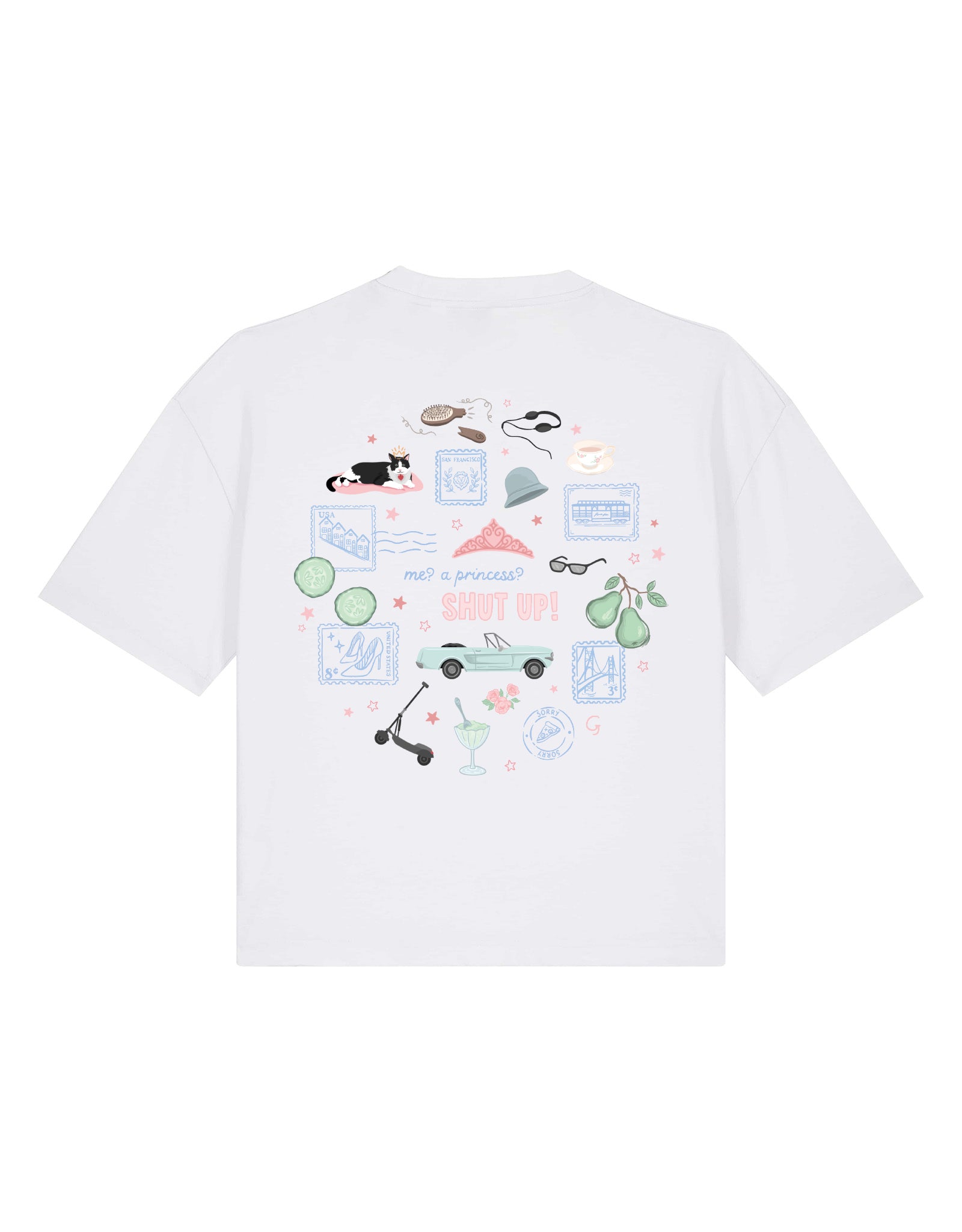 Princess Diaries Boxy Organic Cotton Tee