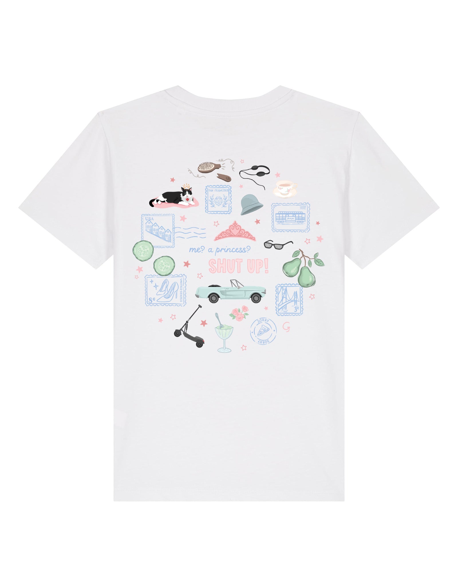 Princess Diaries Organic Cotton Childrens T-Shirt