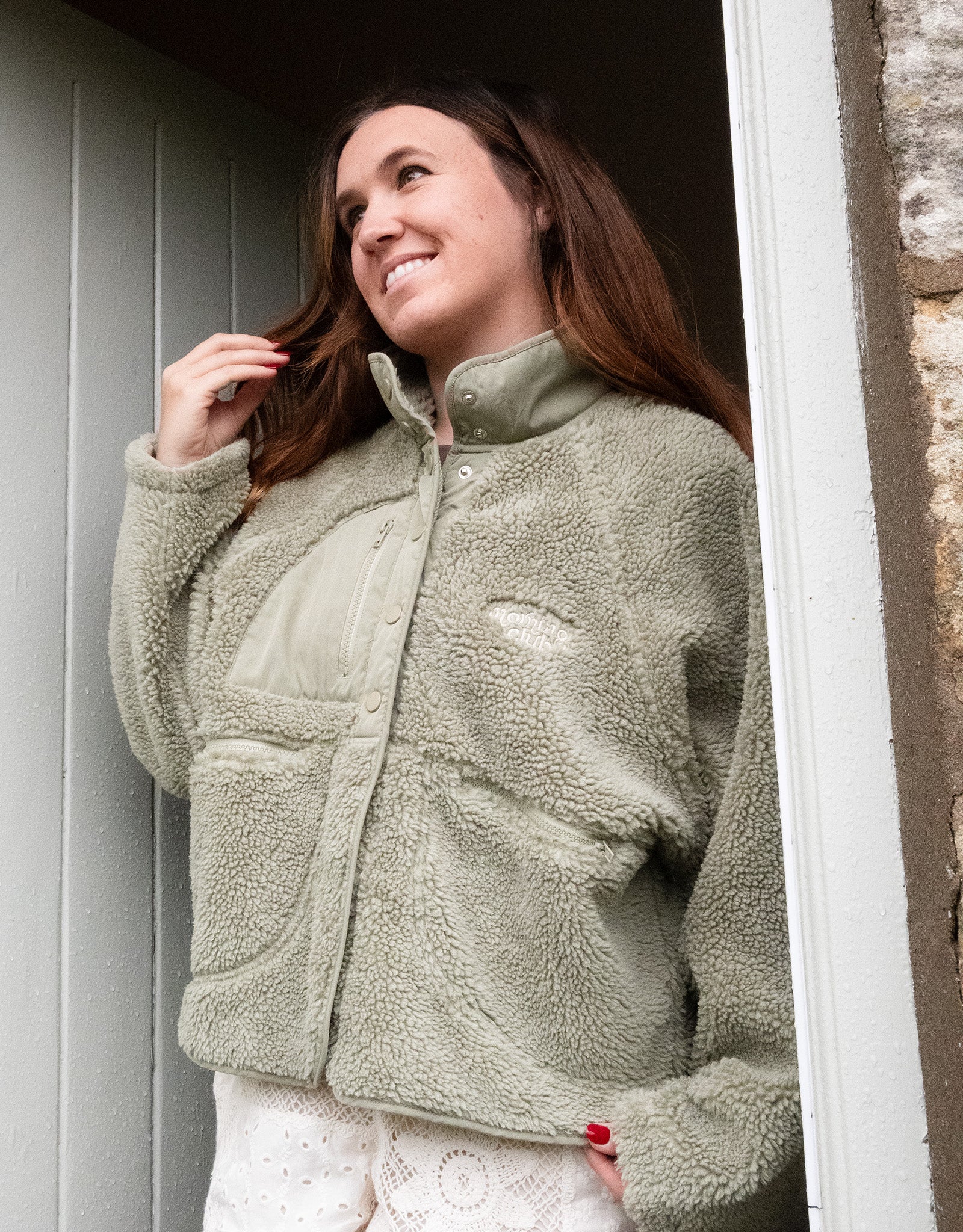 Popper Sherpa Zip Jacket