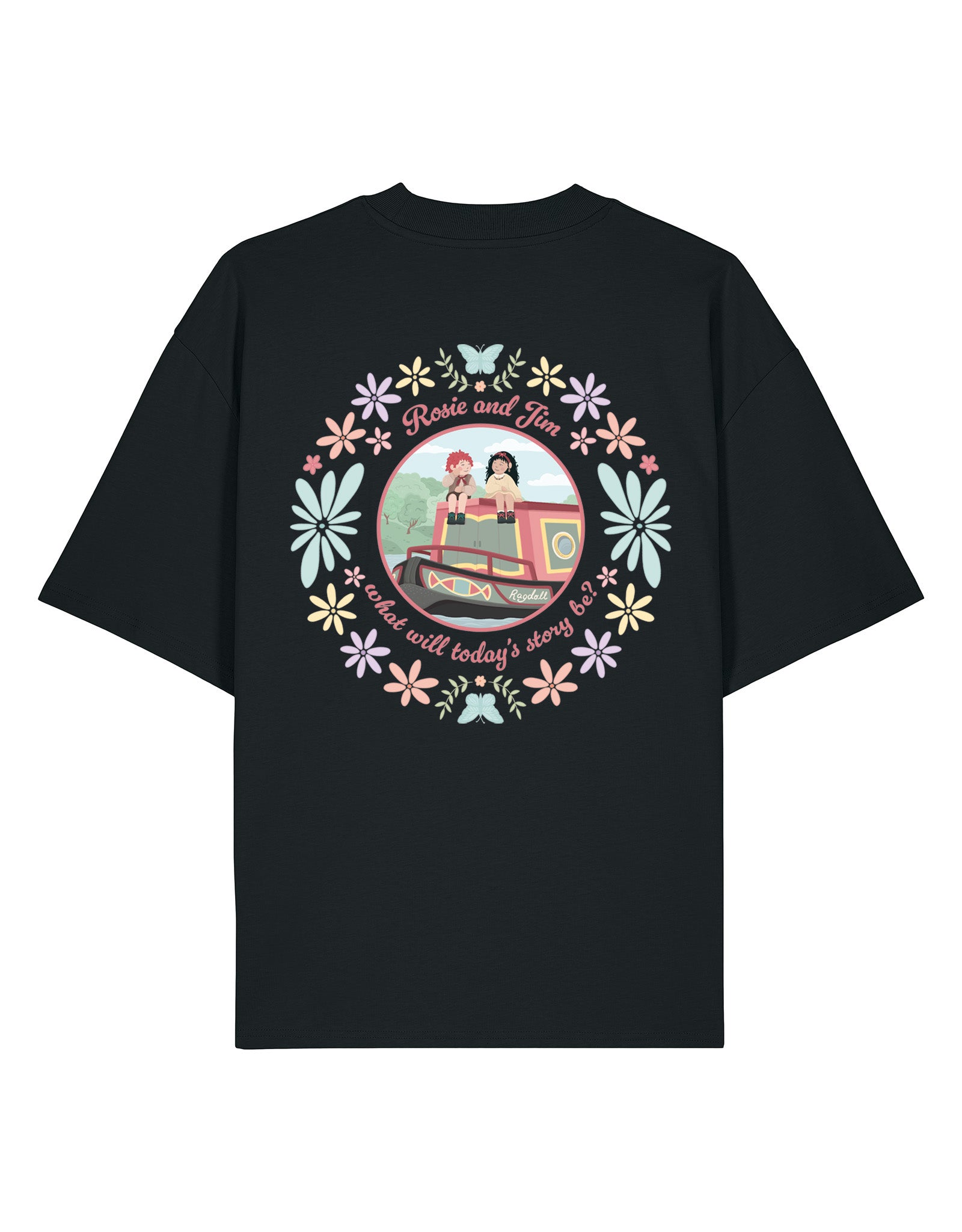 Rosie Jim Printed Oversized Organic Cotton T-Shirt