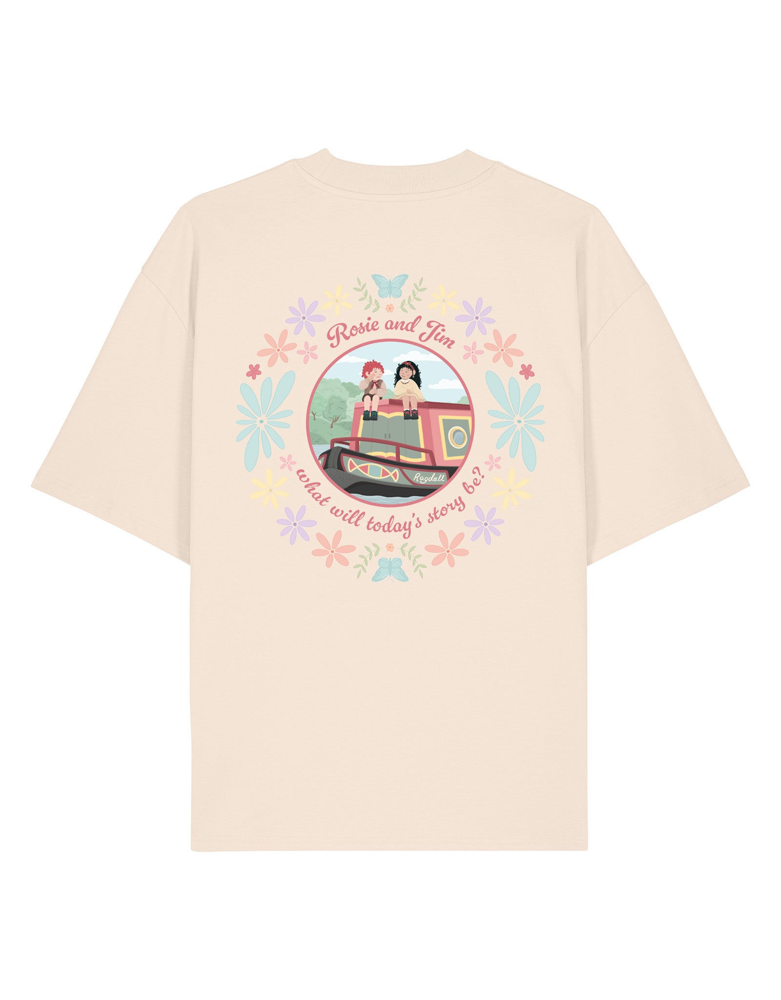Rosie Jim Printed Oversized Organic Cotton T-Shirt